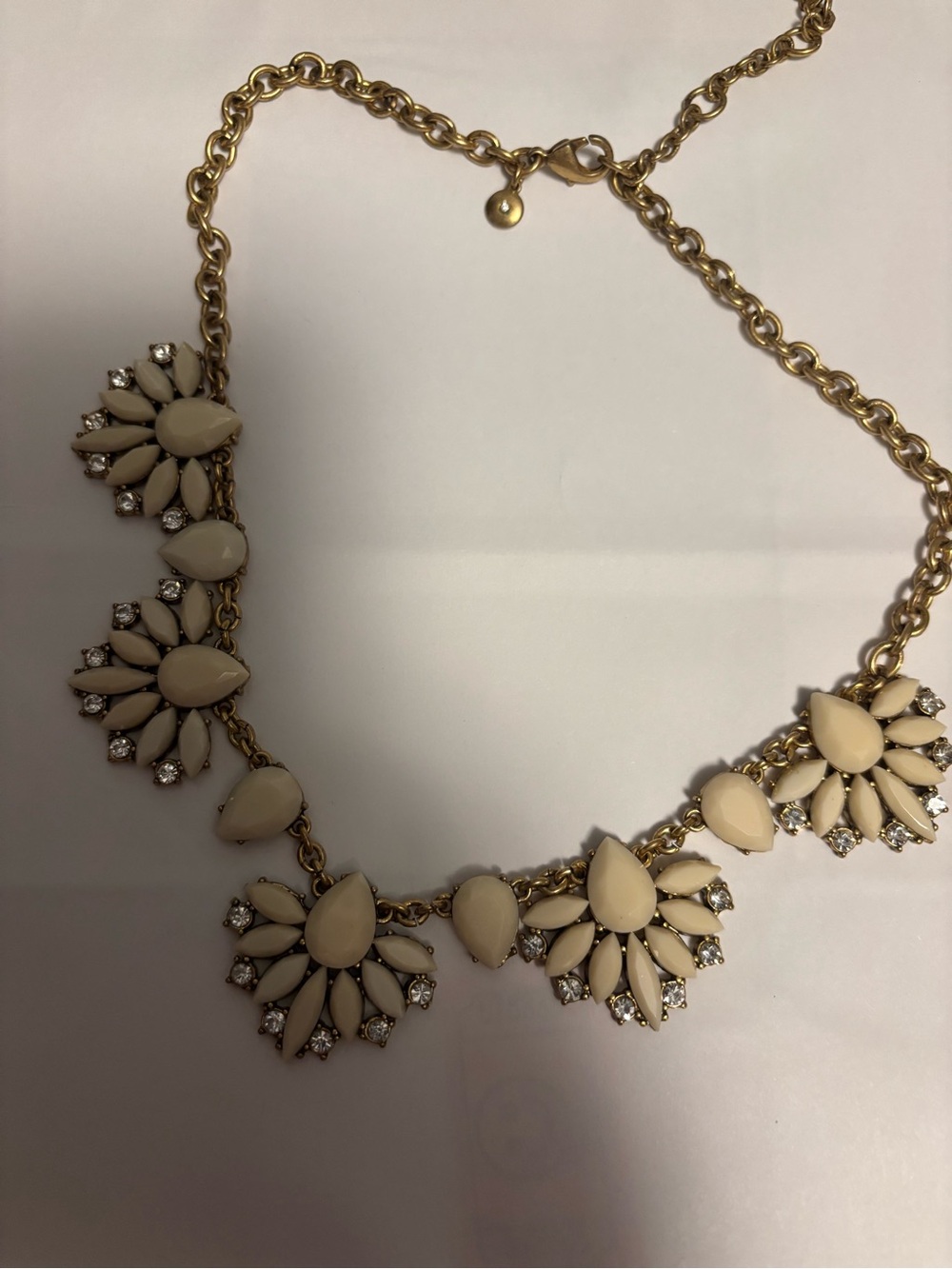 J Crew Ivory Bib Necklace